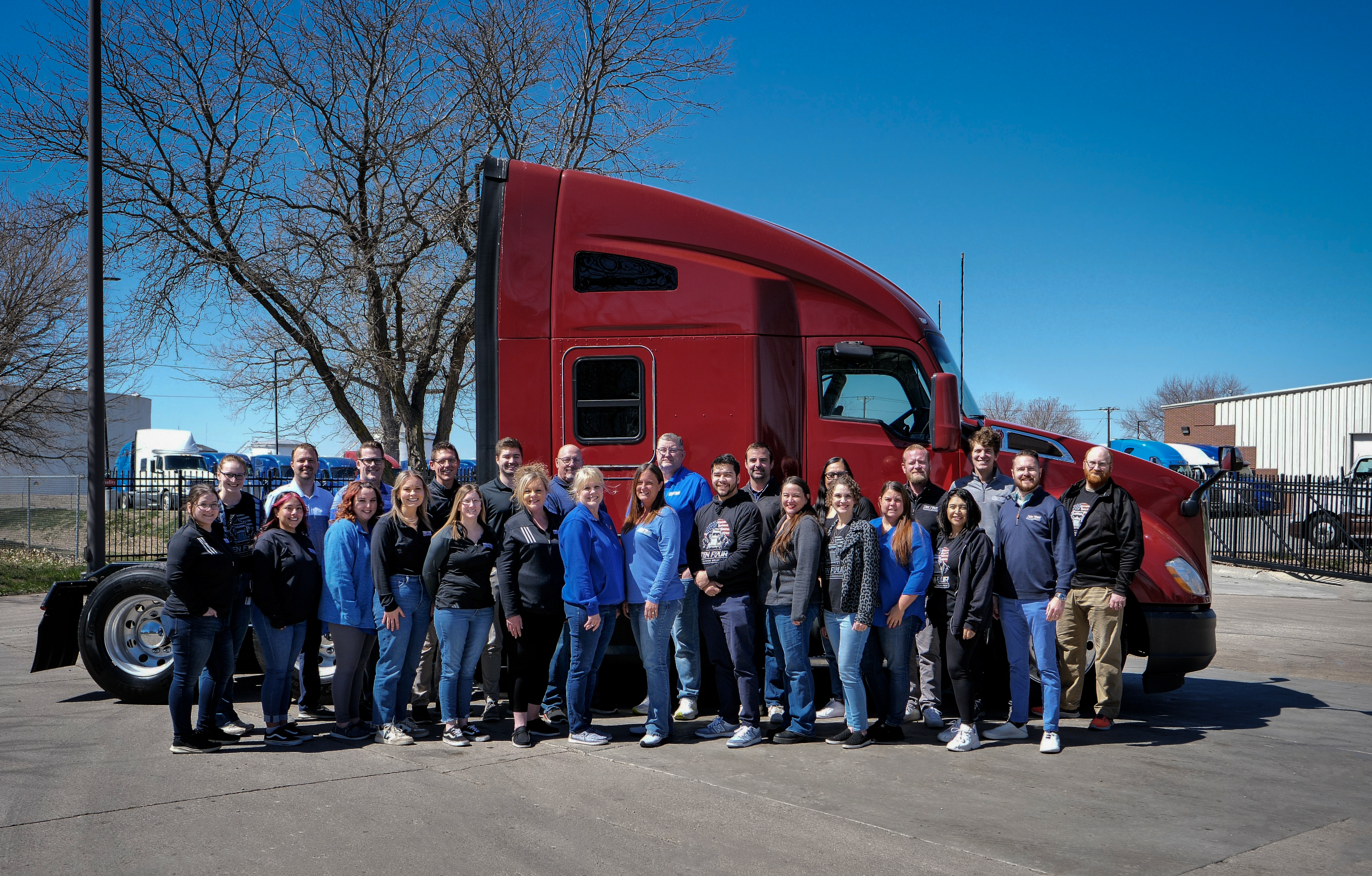 Ten Four Truck Insurance team photo.